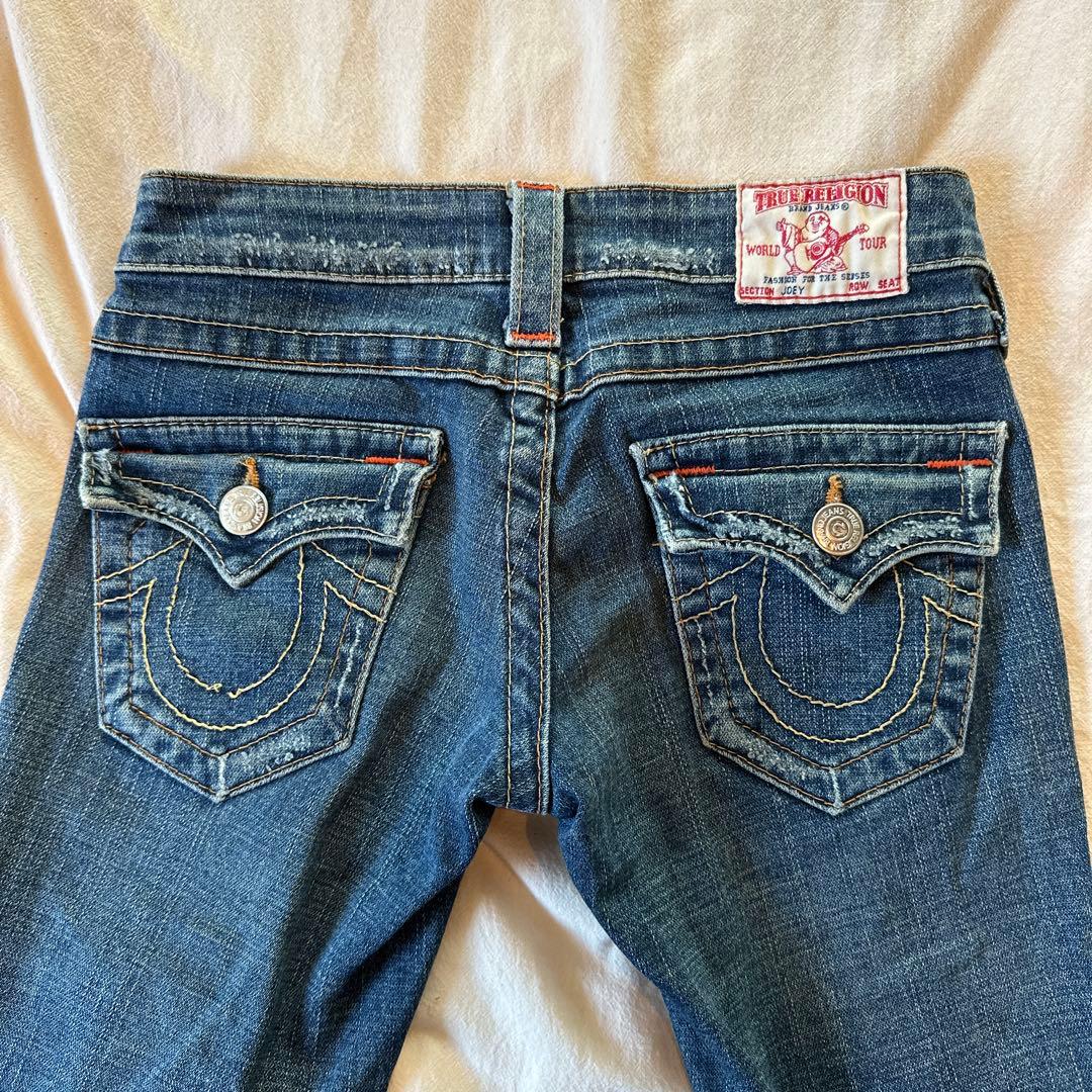 TRUE RELIGION flaredenimpants Y2Kグランジ00s