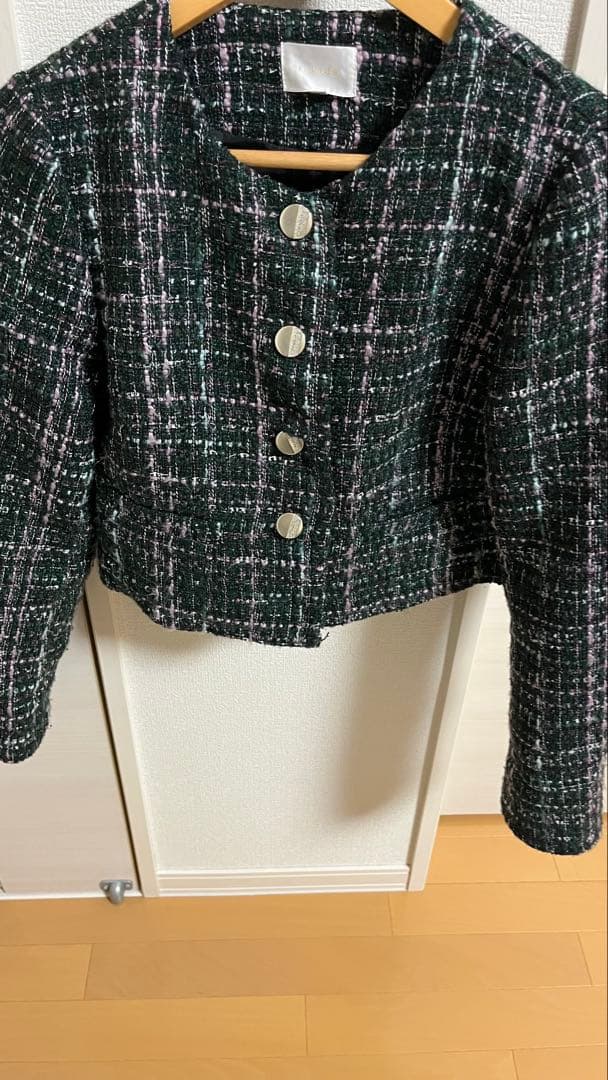 【最終値下げ】rienda 2wayツイードジャケット スコートMサイズ