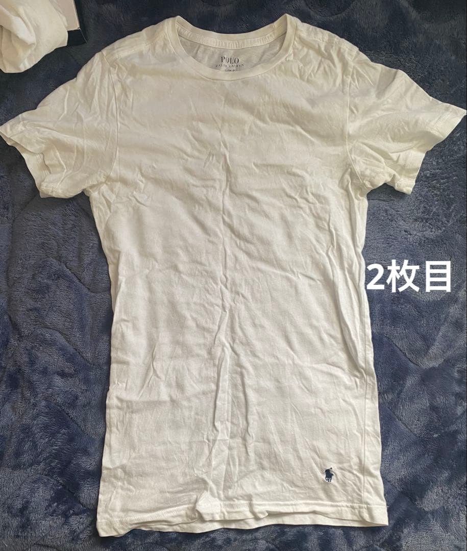 polo slim fit Tシャツ クルーネック 3枚パック