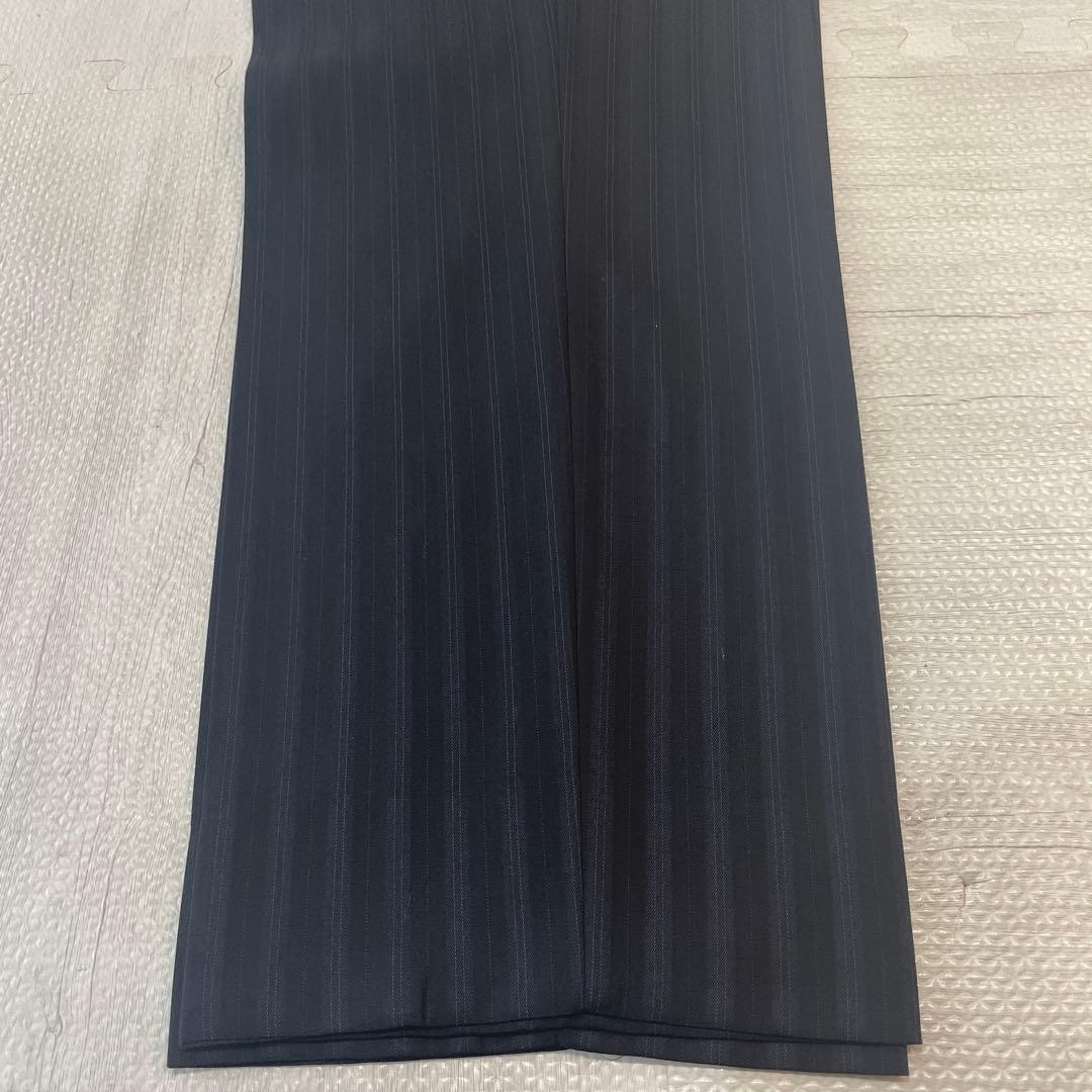 HUGO BOSS ストライプスーツ ネイビー
