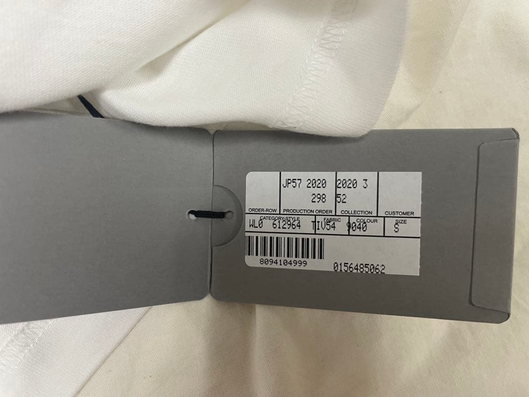 新品未着用Balenciaga 半袖Tシャツ ホワイト Sサイズ