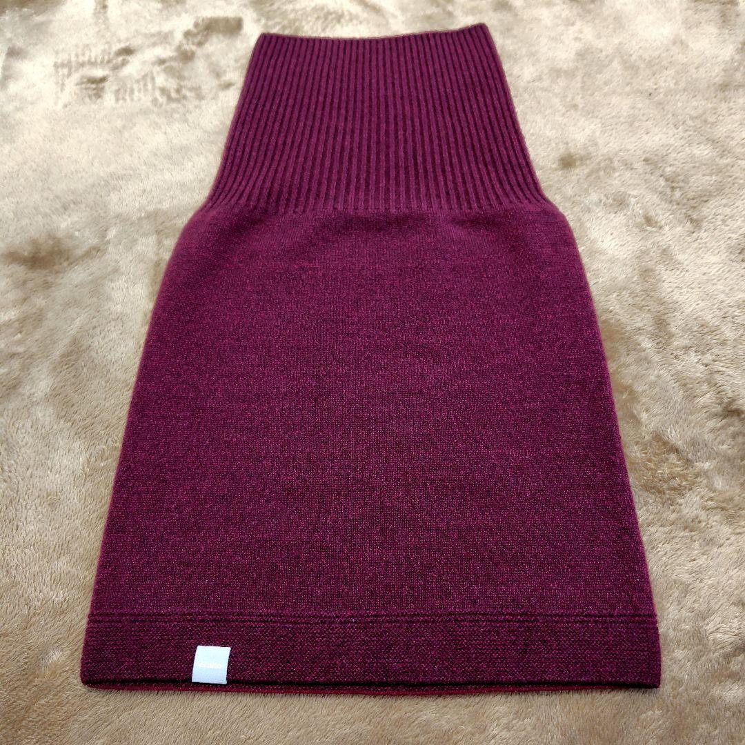 カシミヤ100%リブネックウォーマー藤巻百貨店　el alto