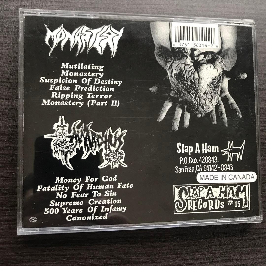 洋楽 Monastery/anarchus split