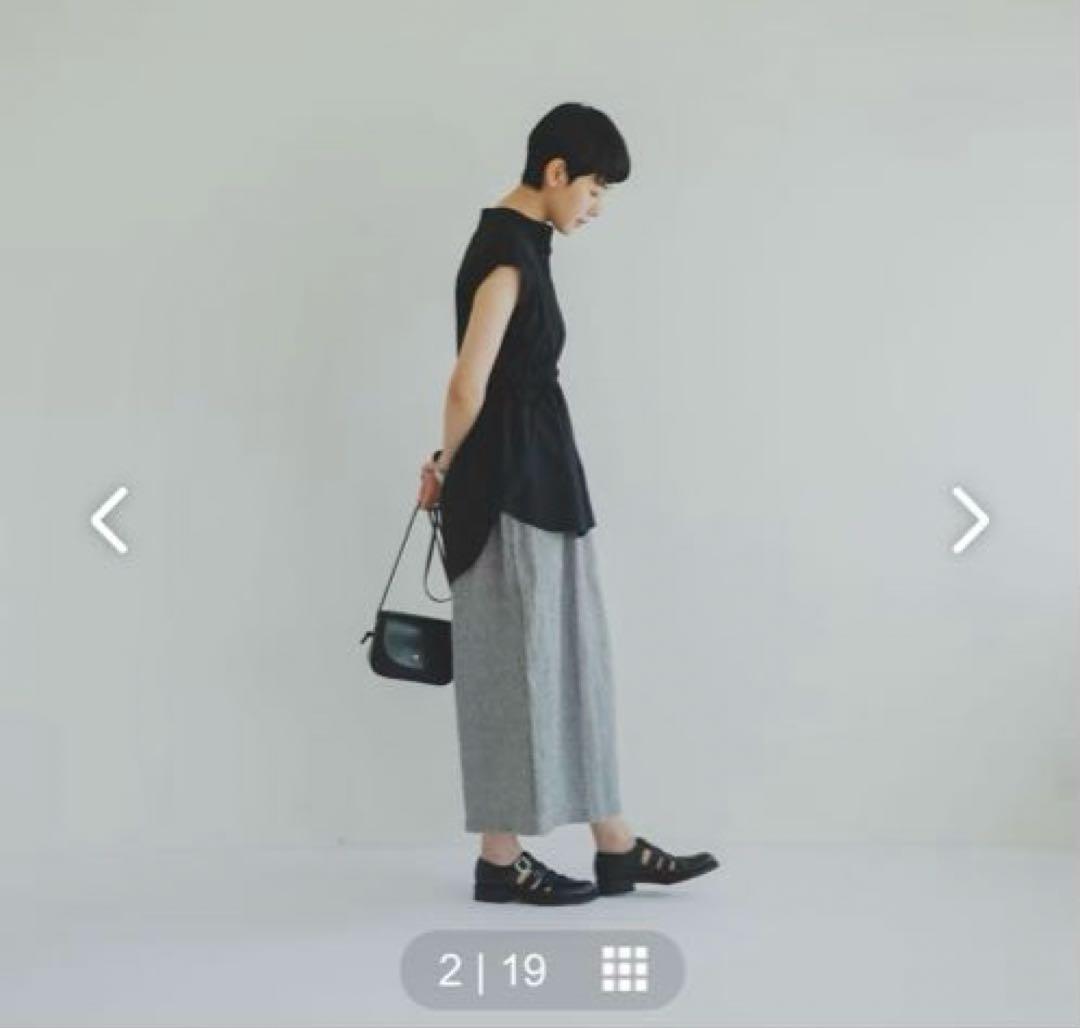 ichi ワイドパンツ 【北欧、暮らしの道具店】