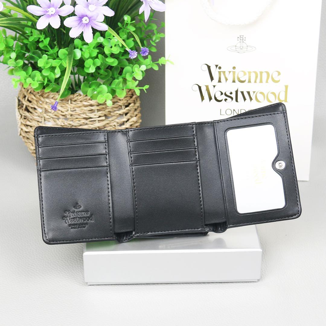 Vivienne Westwood ヴィヴィアン 三つ折り財布 レザー1“