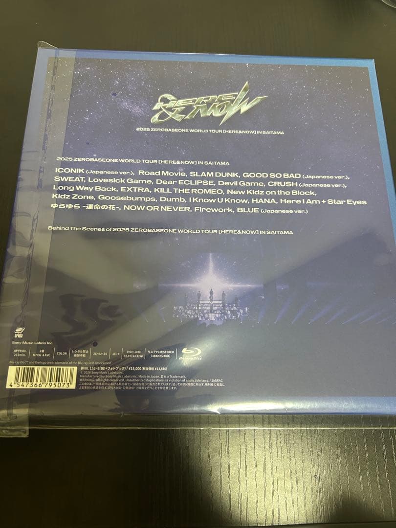 完全生産限定盤　zb1 zerobaseone dvd 本体+特典トレカ