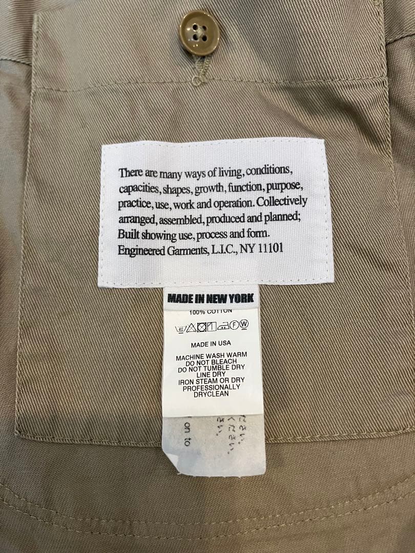 ジャケット・アウター Bedford jacket 6.5oz flat twill 20ss S
