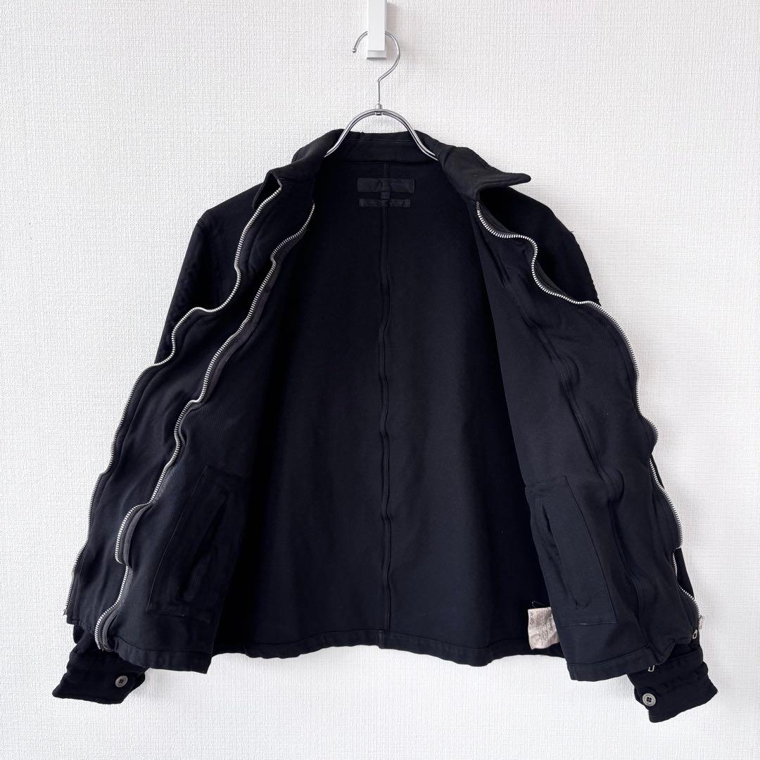 2000SS COMME des GARCONS SHIRT ポリ縮絨 ブルゾン