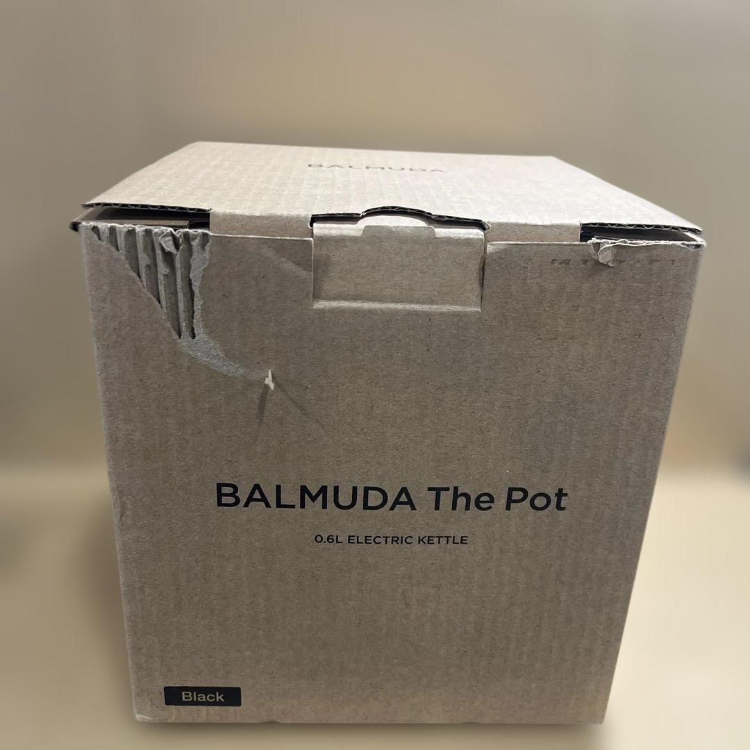 BALMUDA 電気ケトル ブラック 0.6L