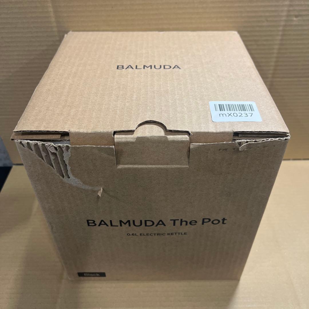 BALMUDA 電気ケトル ブラック 0.6L