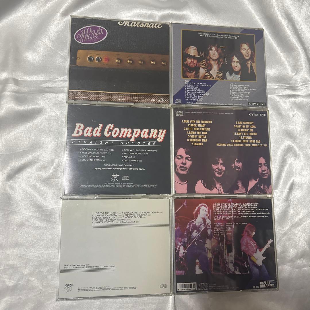 Bad Company　バッド・カンパニー　CD ５枚セット