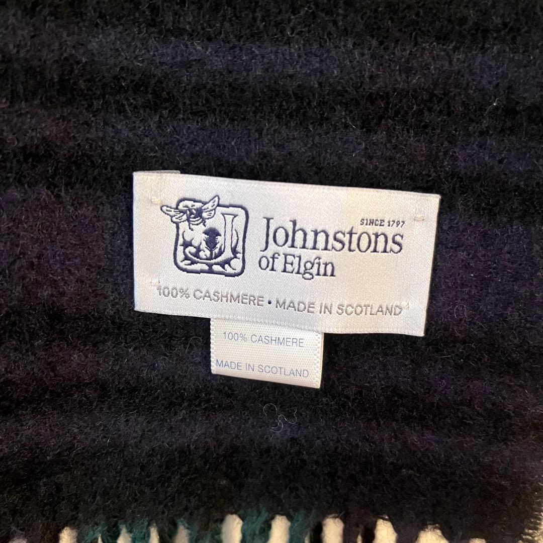 Johnstons of Elgin ジョンストンズ ストール カシミヤ 小判