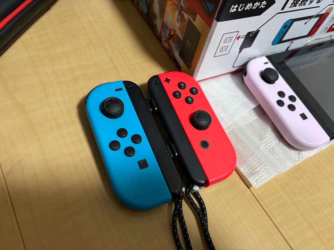 Nintendo Switch 本体 カラージョイコン付き