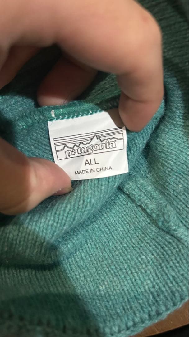 patagonia ニット帽　ビーニー