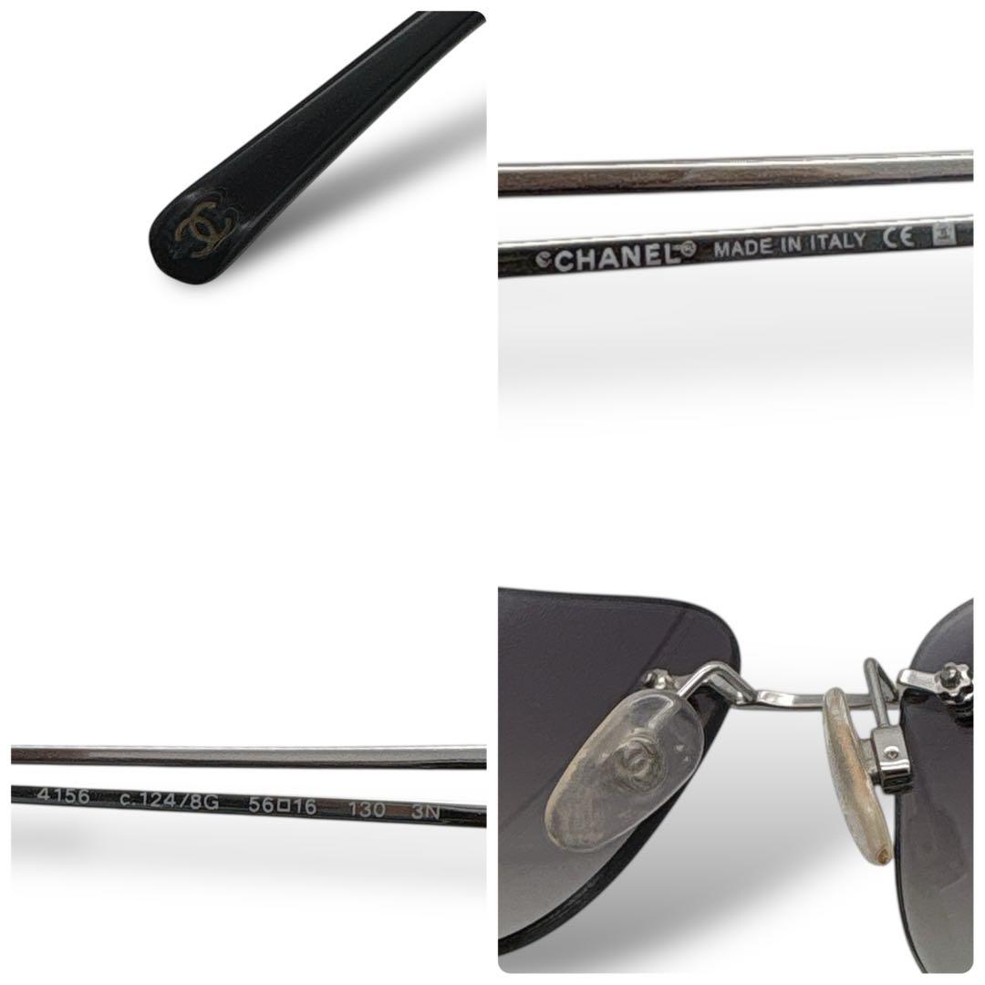 小物 y2k archive CHANEL sunglasses rimless