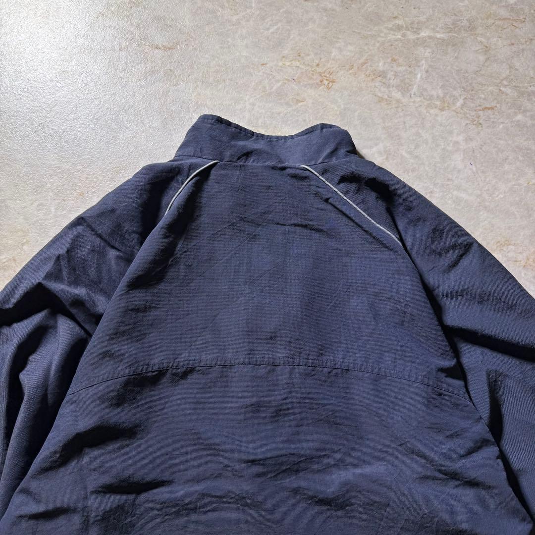 adidasトラックジャケット古着ネイビーXL当時物刺繍ロゴCBOYunisex