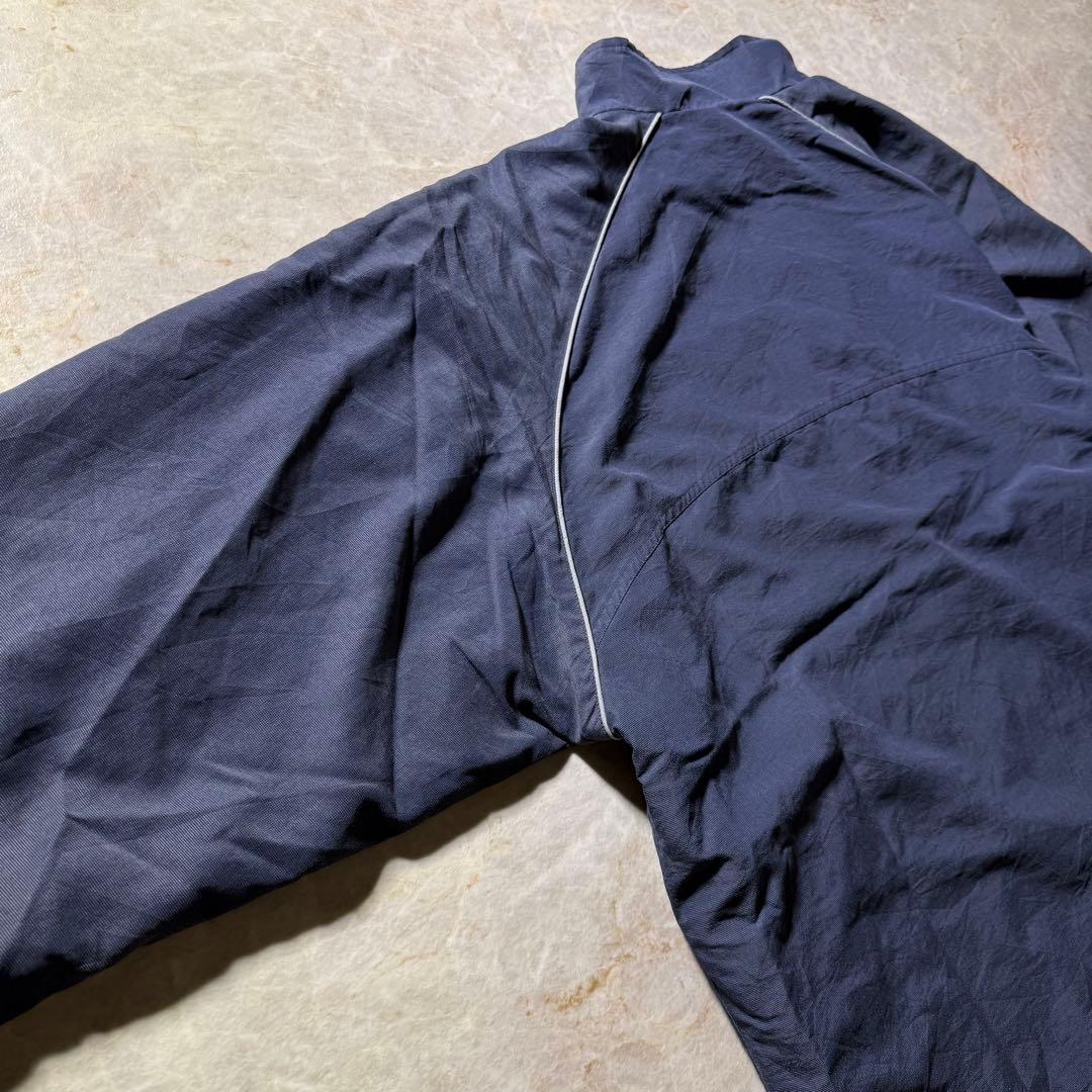 adidasトラックジャケット古着ネイビーXL当時物刺繍ロゴCBOYunisex