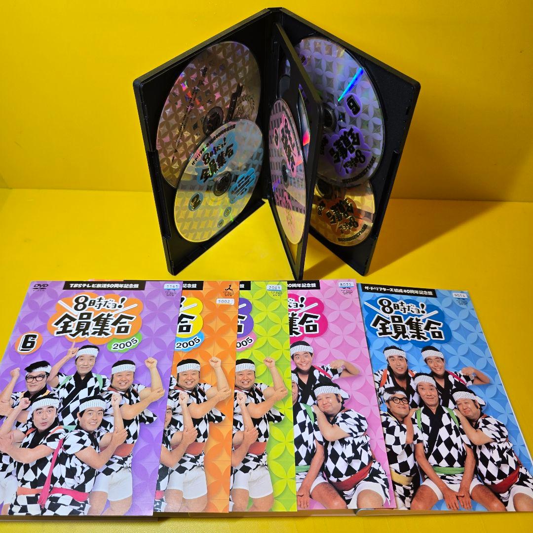 新品ケース交換済み　８時だヨ！全員集合 DVD 全6巻セット
