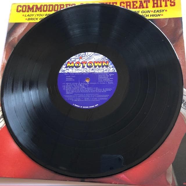 LP コモドアーズ / オール・ザ・グレート・ヒッツ (6028ML) y118