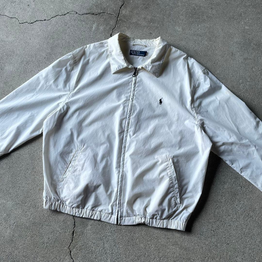 ジャケット・アウター 90s polo ralph lauren swing top white