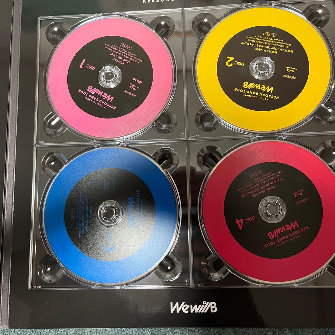 結束バンド/TOUR\"\"We will B\"\" 特装版〈初回生産限定版・4枚組〉