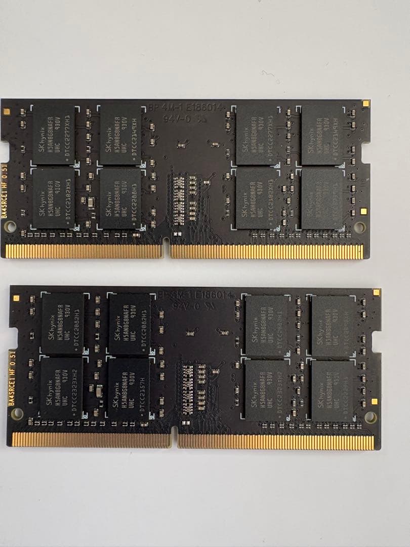 DDR4 16GB SO-DIMMメモリセット2枚合計32GB