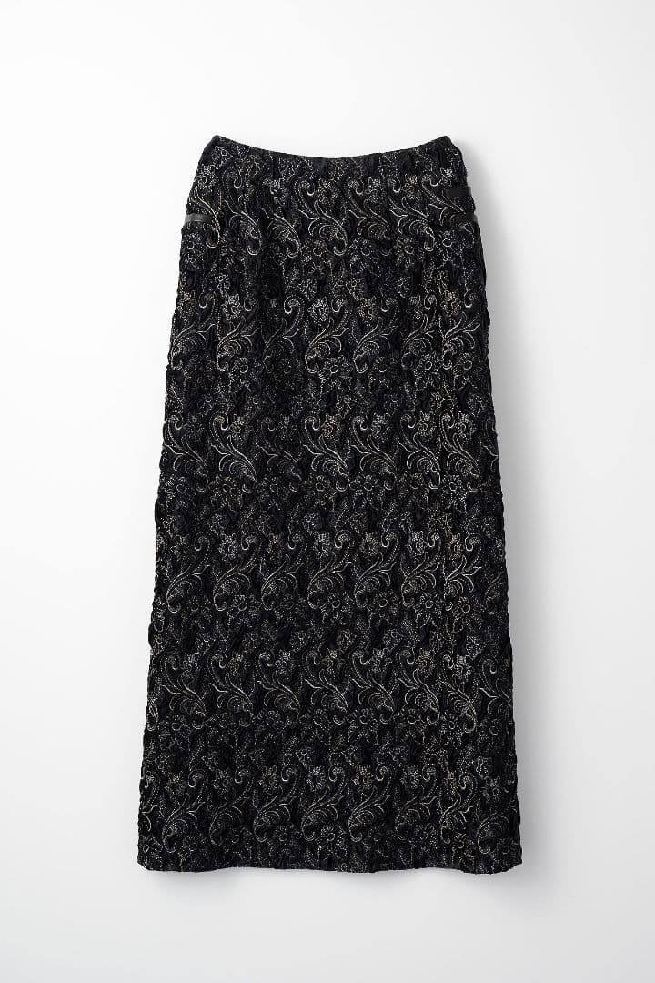 スカート Murral Ice flower embroidery skirt