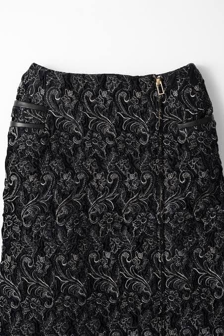 スカート Murral Ice flower embroidery skirt