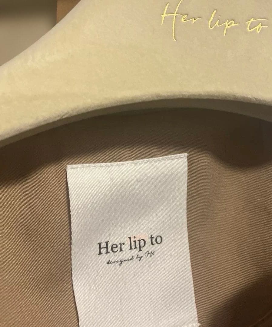 ジャケット・アウター Herlipto Grace Long Trench Coat
