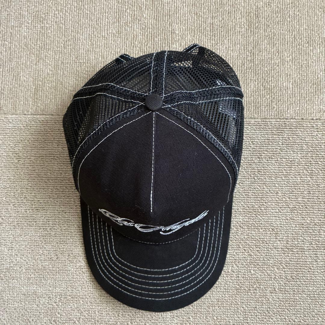 正規品 STAMPD LA SCRIPT トラッカー キャップ 黒 山田蓮