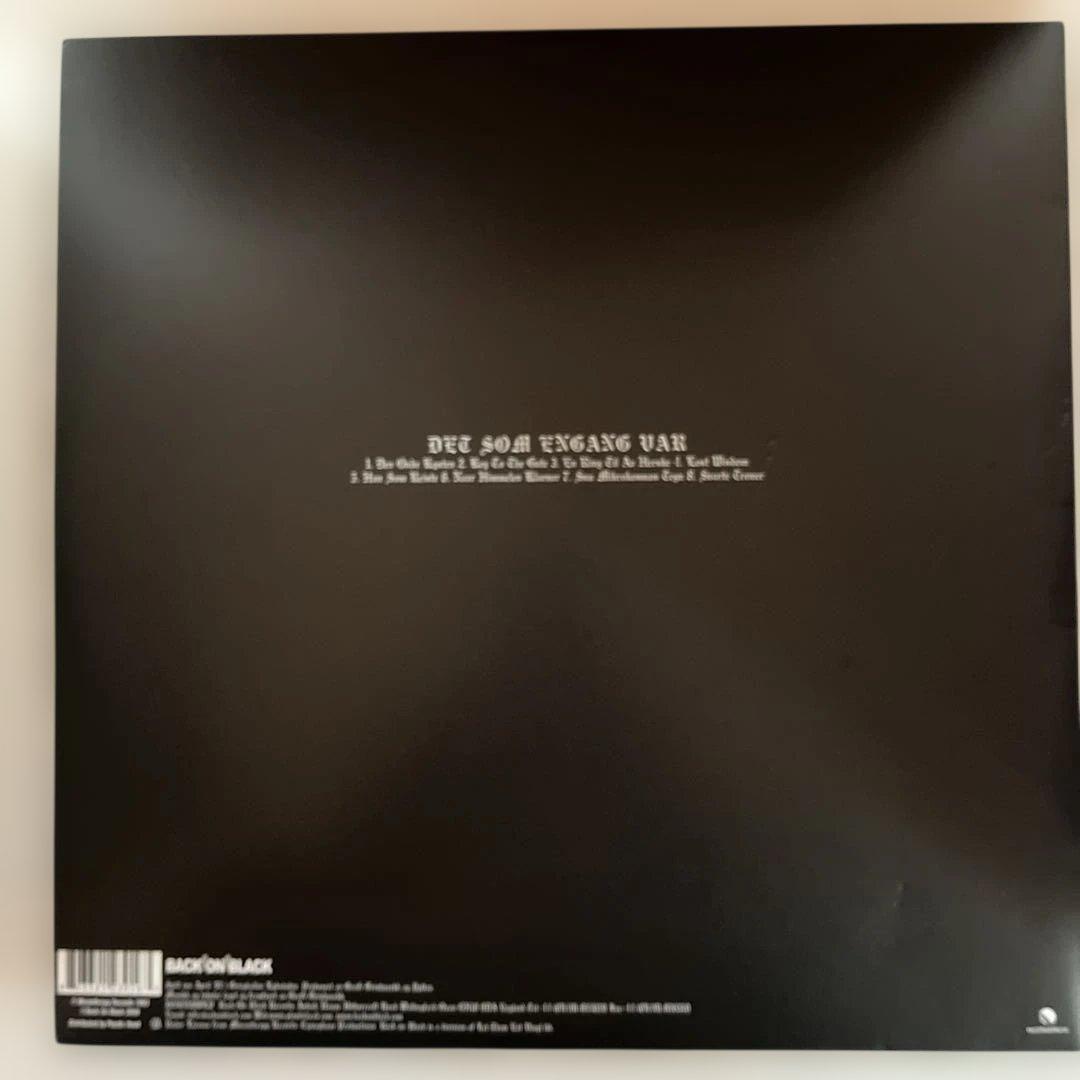 洋楽 BURZUM DET SOM ENGANG VAR LP