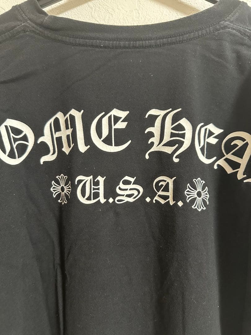 Chrome Hearts Tシャツ　希少U.S.Aバックプリント　Ｌサイズ