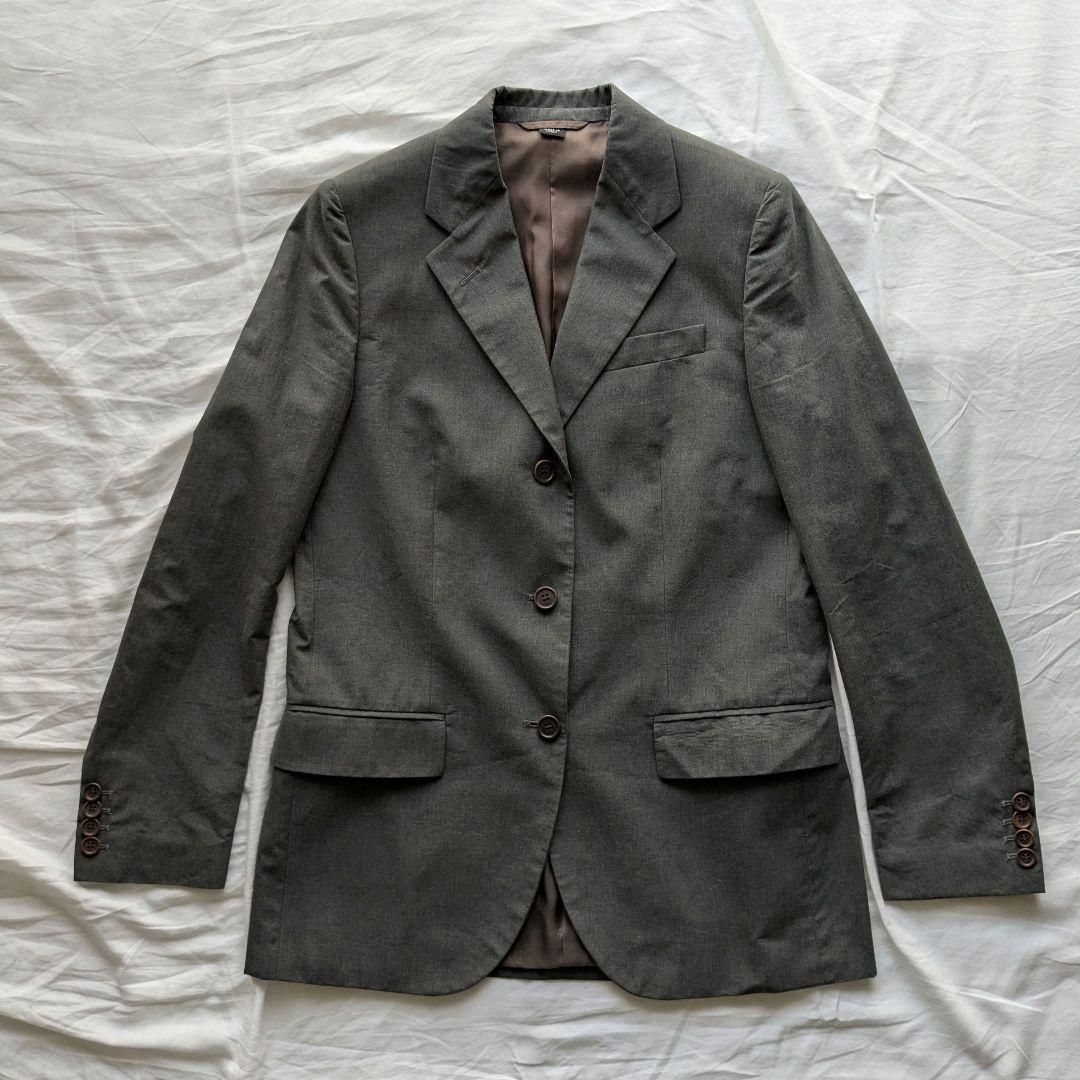 本人期 HELMUT LANG パラシュート グレー テーラードジャケット
