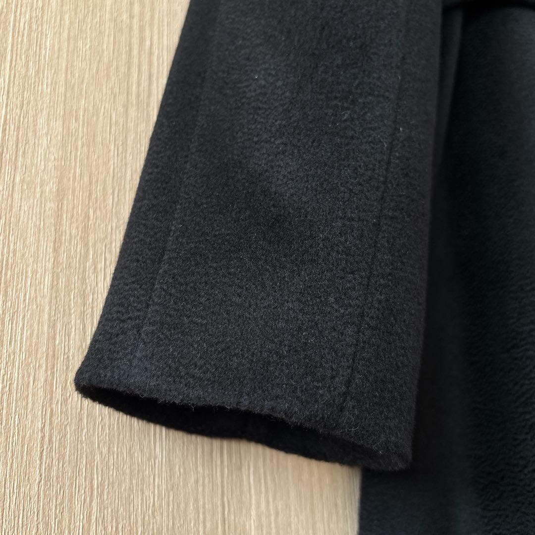 【1305】現行品　美品　アナイ　カシミヤドレストレンチコート　黒　36