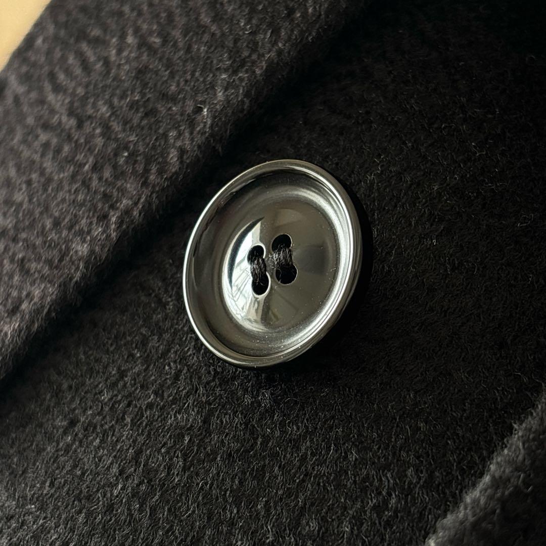【1305】現行品　美品　アナイ　カシミヤドレストレンチコート　黒　36