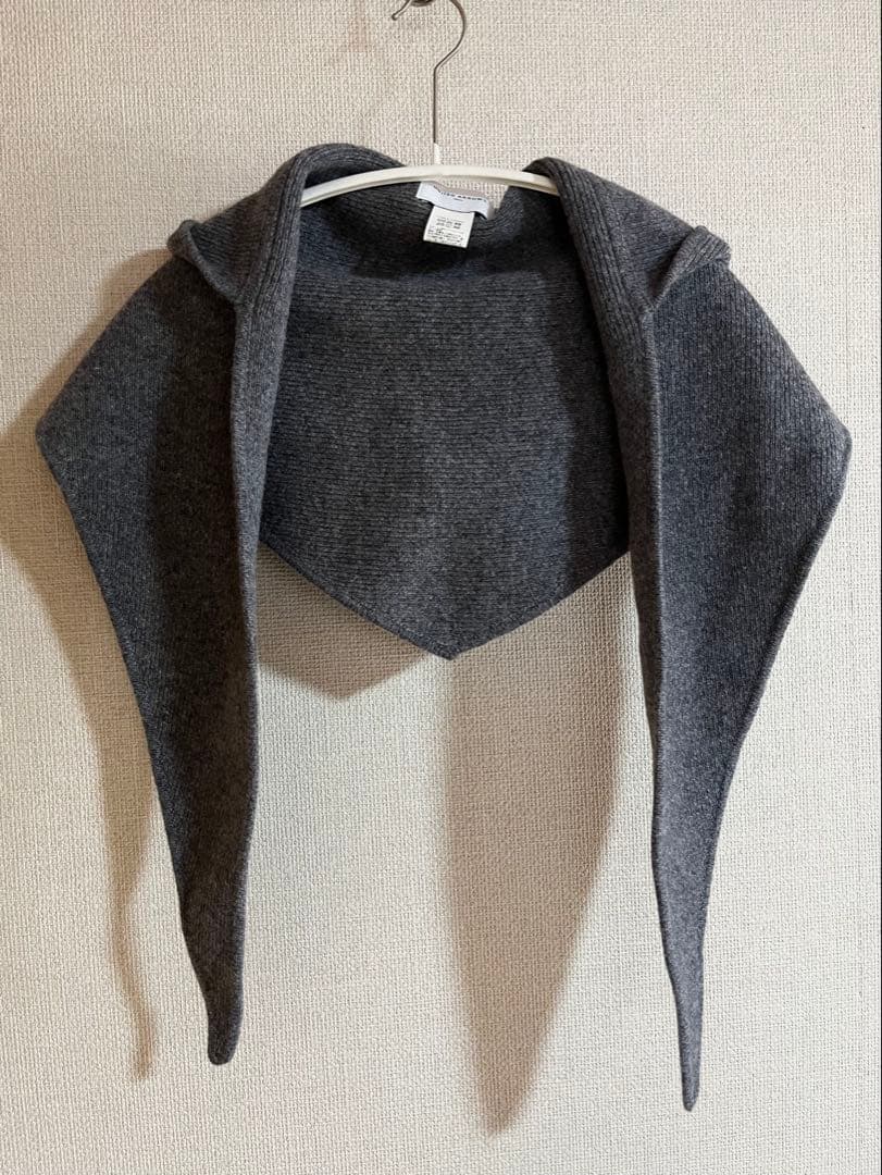 【UNITED ARROWS】ニットフードストール