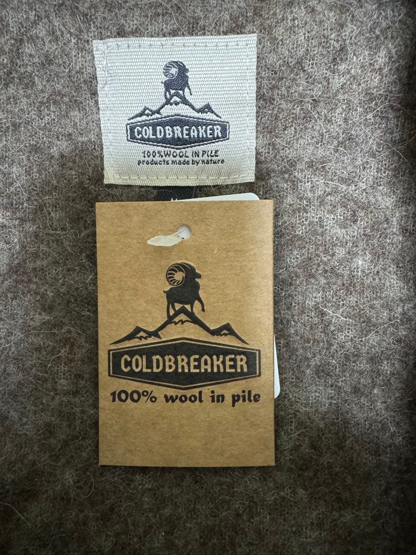 COLDBREAKER ウールベスト ブラウン　ポーランド製