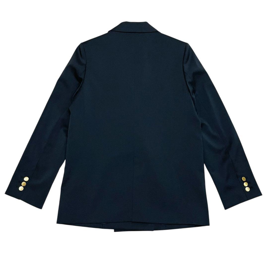 美品✨　NOBLE トリコチンピークドラペルジャケット　金ボタン