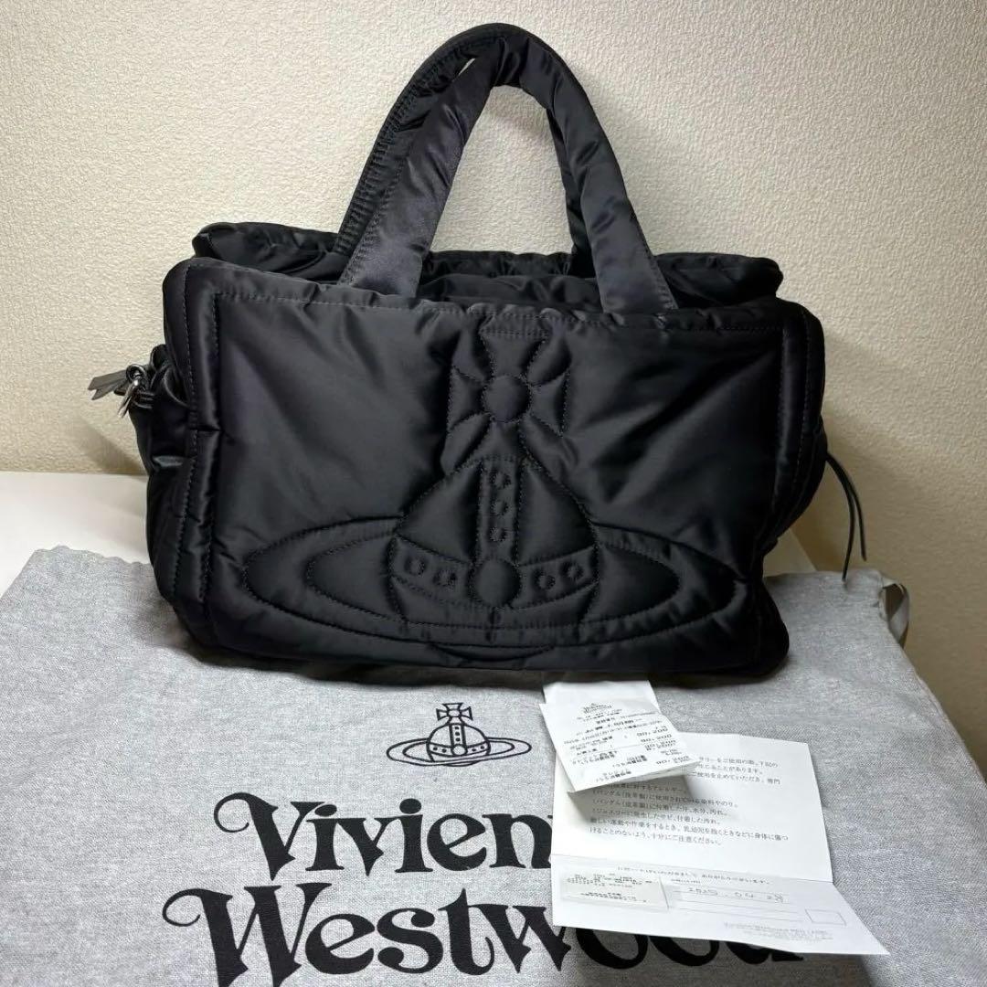 【完売品】Vivienne Westwood アイダーダウン ボストンバッグ