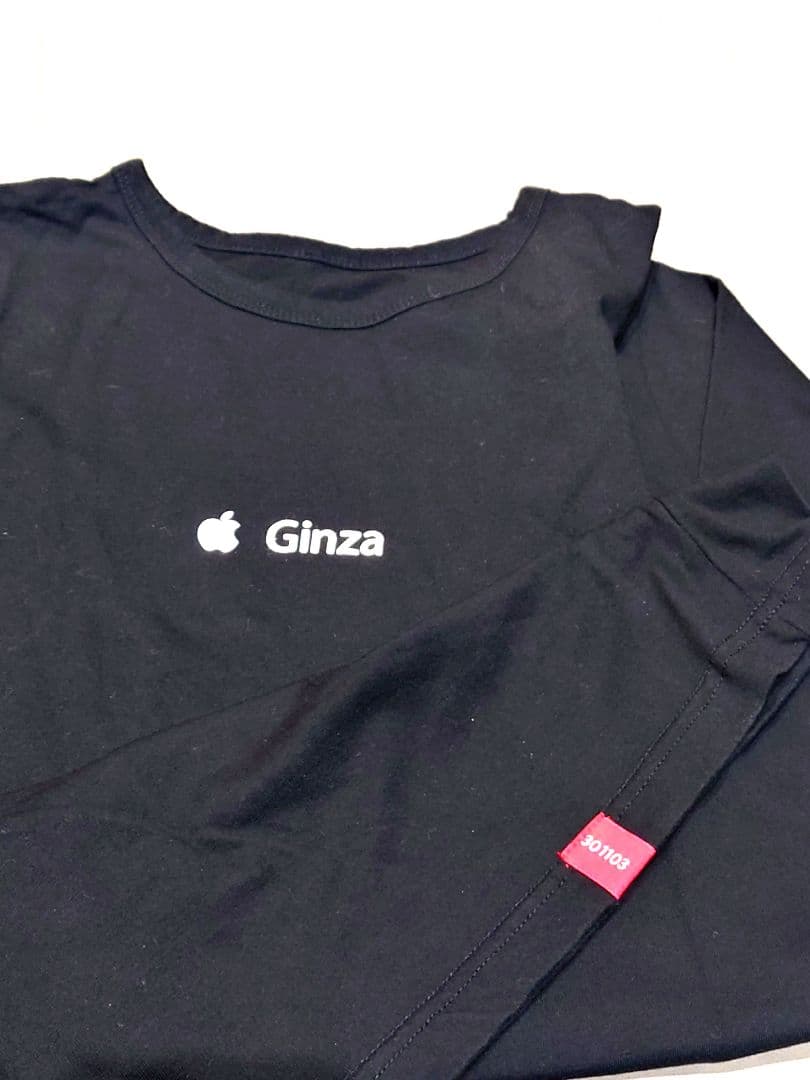希少品レア！アップルストア銀座店　オープン記念ノベルティＴシャツ