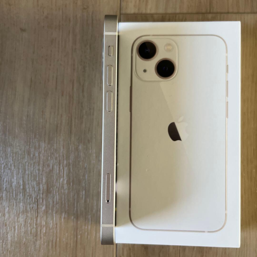 【SIMフリー】iPhone 13 mini 128GB スターライト　箱付き