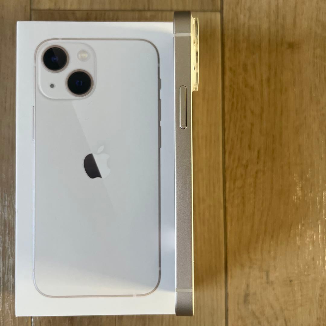 【SIMフリー】iPhone 13 mini 128GB スターライト　箱付き