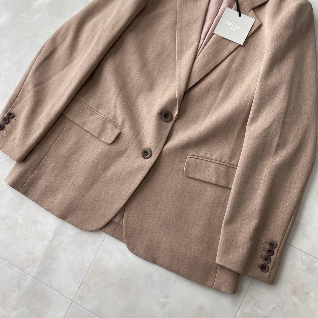 COCO DEAL Luxe T/Rスリットスリーブテーラードジャケット 1