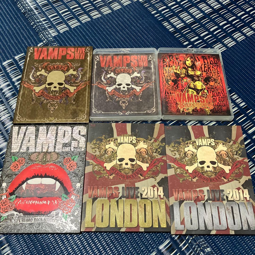 VAMPS LIVE DVD&BD 全初回限定版セット まとめ　HYDE ラルク