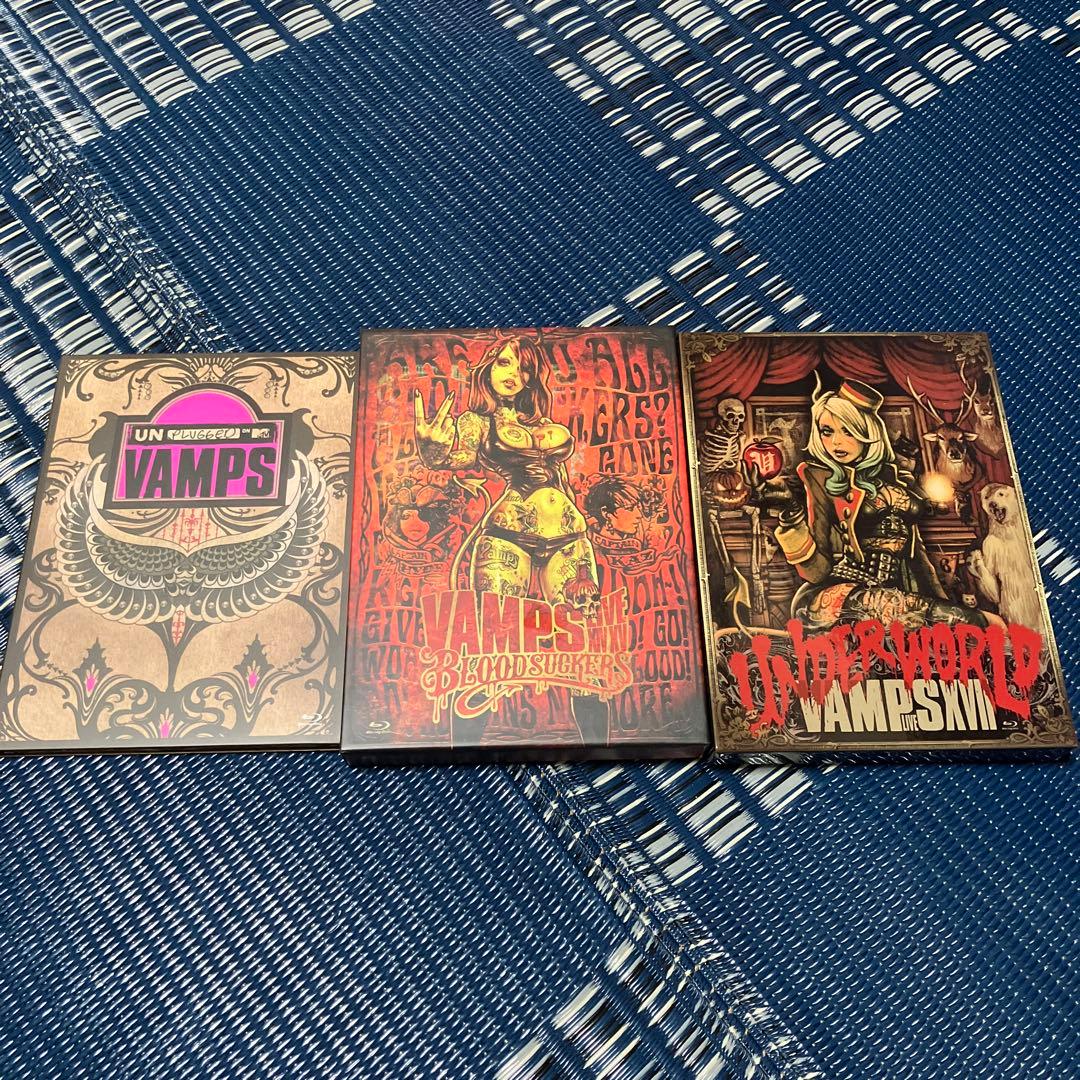 VAMPS LIVE DVD&BD 全初回限定版セット まとめ　HYDE ラルク