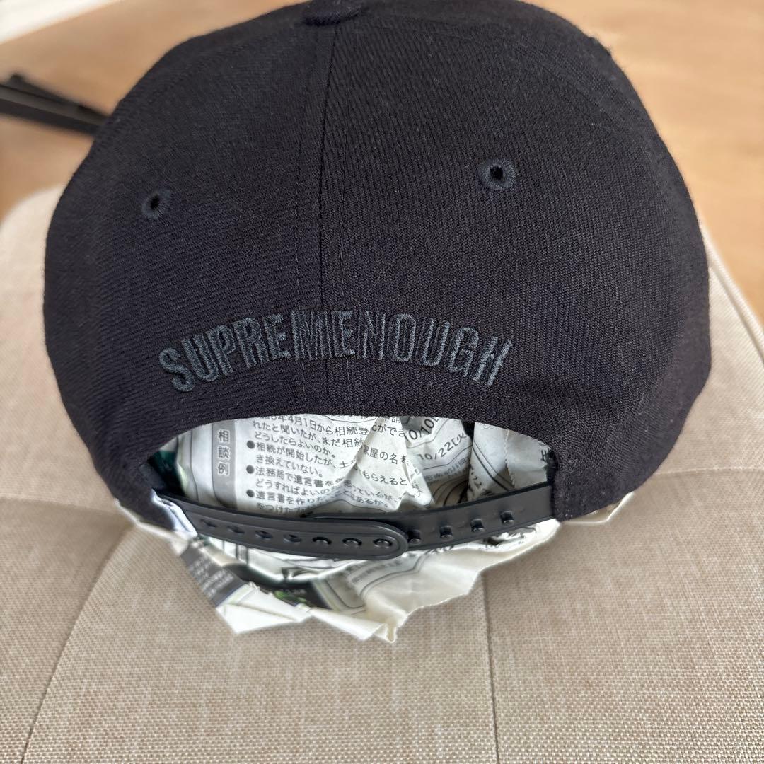 Supreme x GOODENOUGH 6-Panel Black 黒
