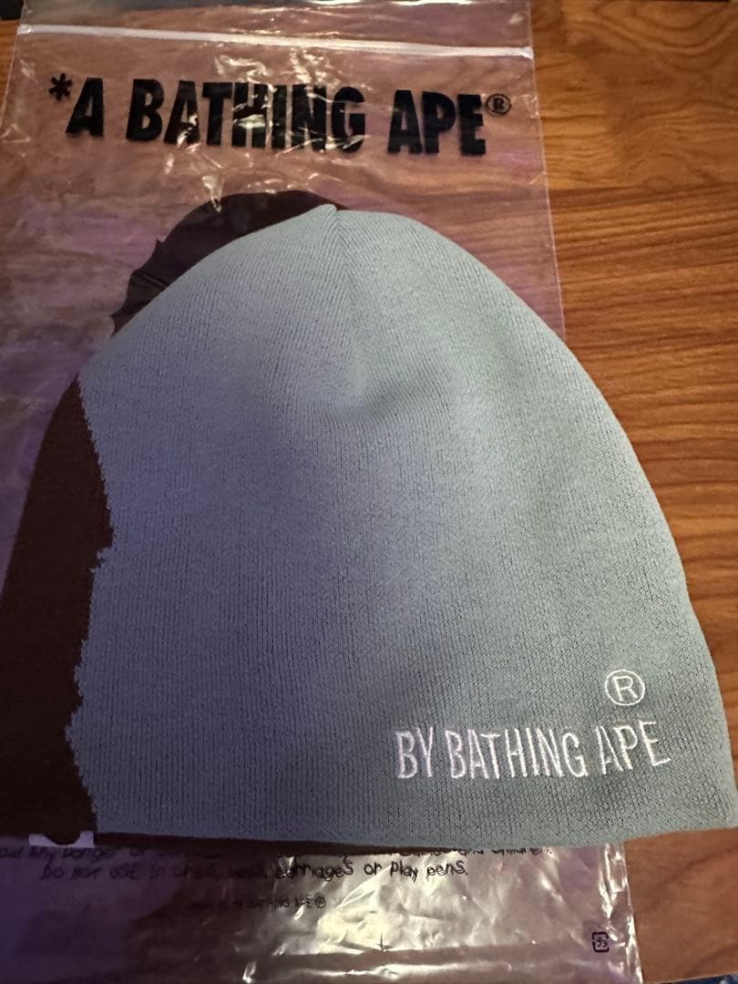 P*︎様 A BATHING APE ニット帽 ゴリラデザイン