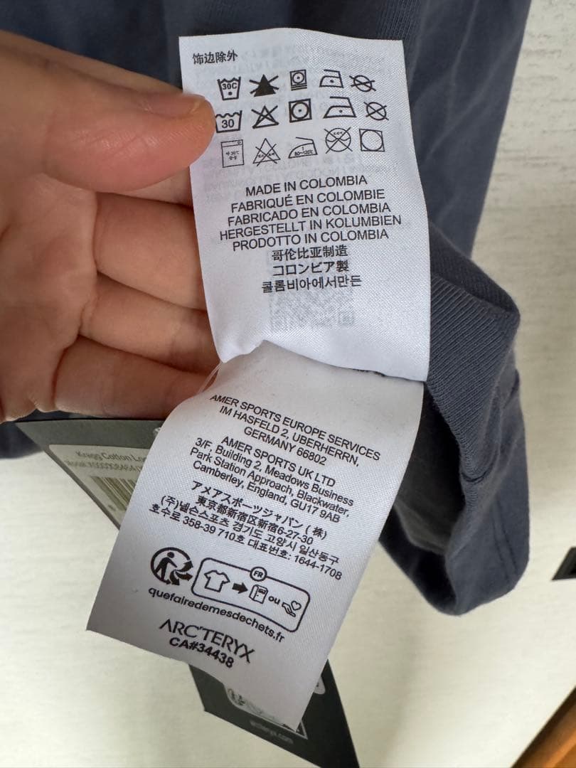 新品未使用ARC'TERYX （アークテリクス）半袖Tシャツ　L