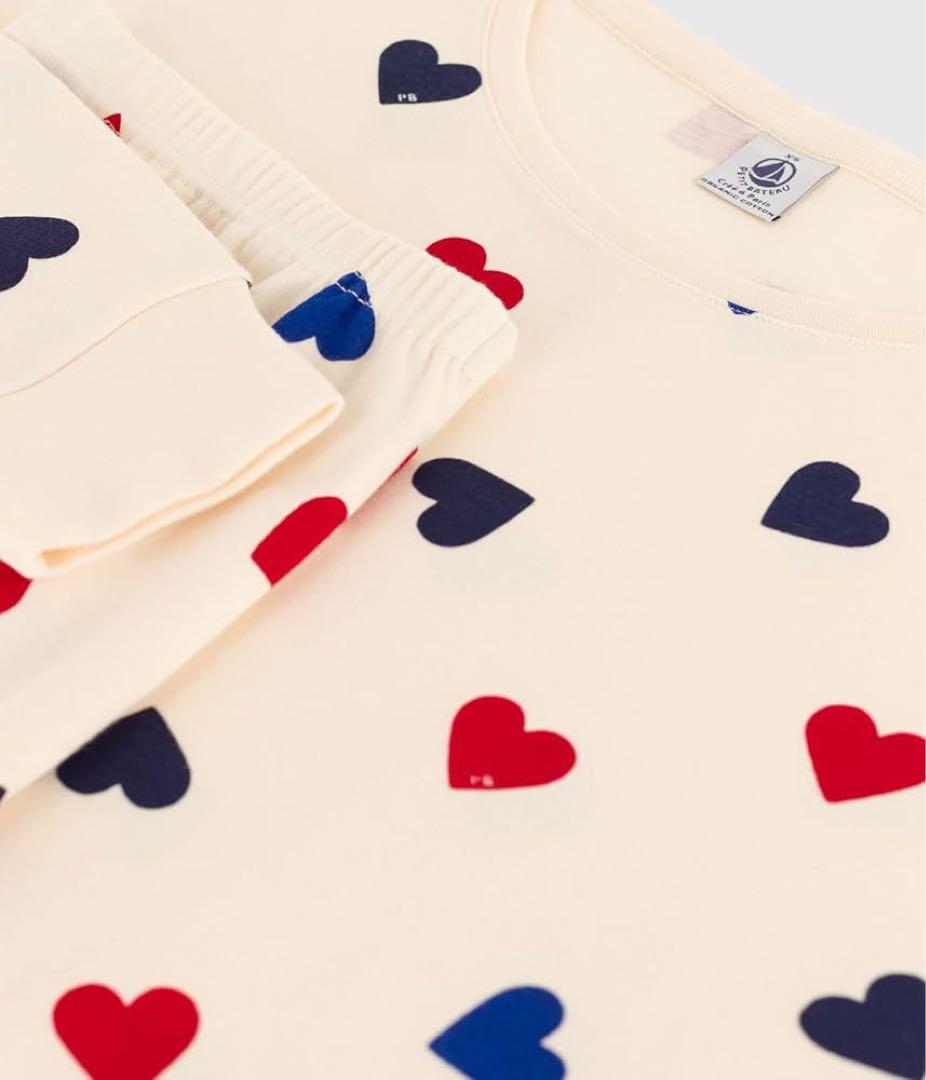 PETIT BATEAU（プチバトー）トリコロールカラー