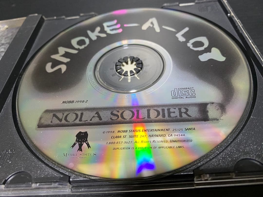 洋楽 SMOKE-A-LOT/NOLA SOLDIER/C-BO/G-RAP